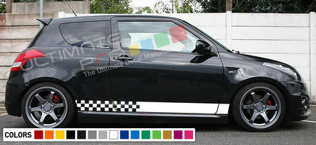 Sticker Decal Graphic Sport Stripe Kit for Suzuki Swift Moulding Tail Lamp Cover