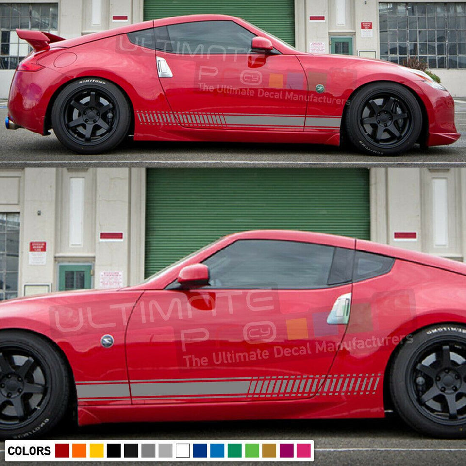 Sticker Decal Graphic Stripe Body Kit for Nissan 370 Z Z34 Carbon Lamp Chin Tail