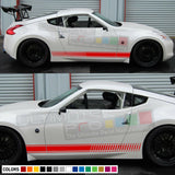 Sticker Decal Graphic Stripe Body Kit for Nissan 370 Z Z34 Carbon Lamp Chin Tail