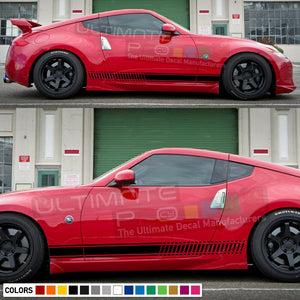 Sticker Decal Graphic Stripe Body Kit for Nissan 370 Z Z34 Carbon Lamp Chin Tail