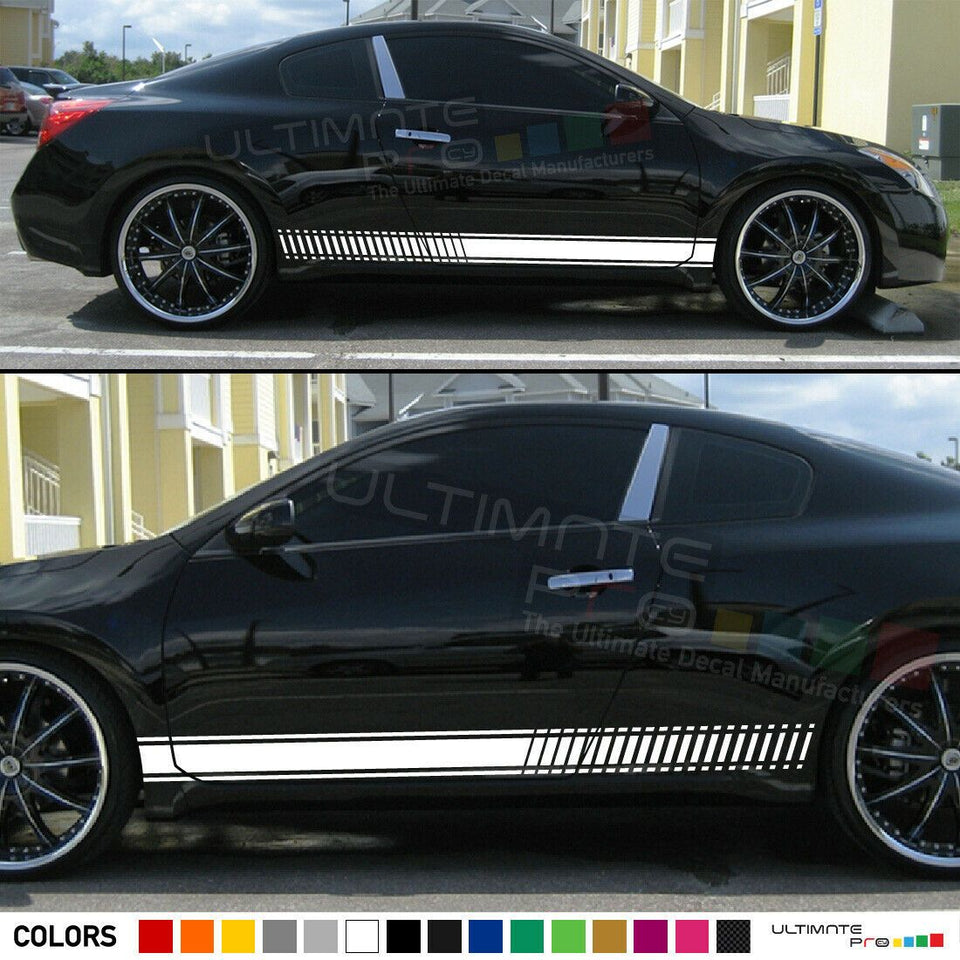 Sticker Decal Graphic Stripe Kit for Nissan Altima Light Bumper Wing Flare Cover