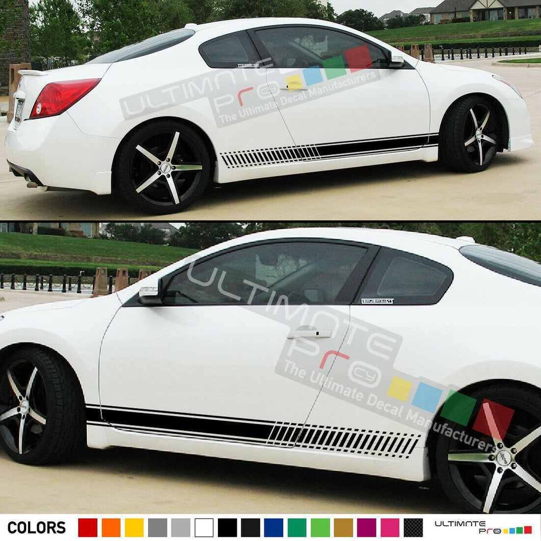 Sticker Decal Graphic Stripe Kit for Nissan Altima Light Bumper Wing Flare Cover