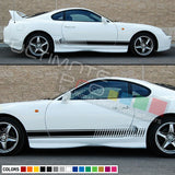 Sticker Decal Graphic Stripe Kit for Toyota Supra Xenon Light Lip Spoiler Bumper