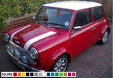 Sticker Decal light Stripe for Classic mini cooper bonnet hood front Austin 850