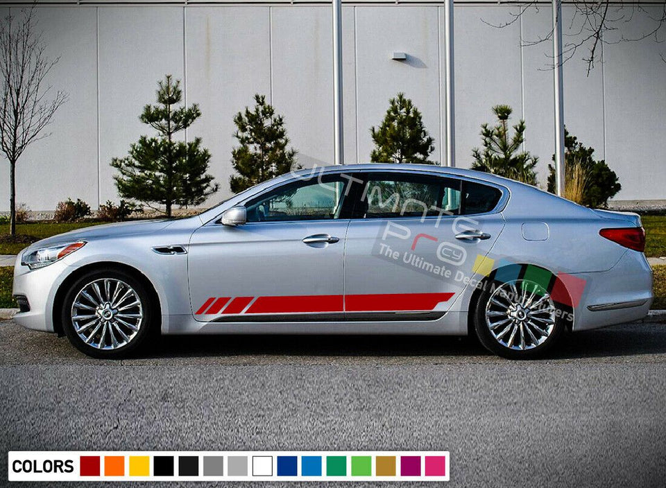 Sticker Decal Side Door Stripe Body Kit for Kia K900 Handle Cover Set Seat baby