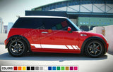 Sticker Decal Side Door Stripe Body Kit for Mini Cooper S Hatch Handle Cover Set