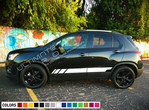 Sticker Decal Side Door Stripe for Chevrolet Trax cover 2014 2015 2016 2017 2018