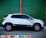 Sticker Decal Side Door Stripe for Chevrolet Trax cover 2014 2015 2016 2017 2018