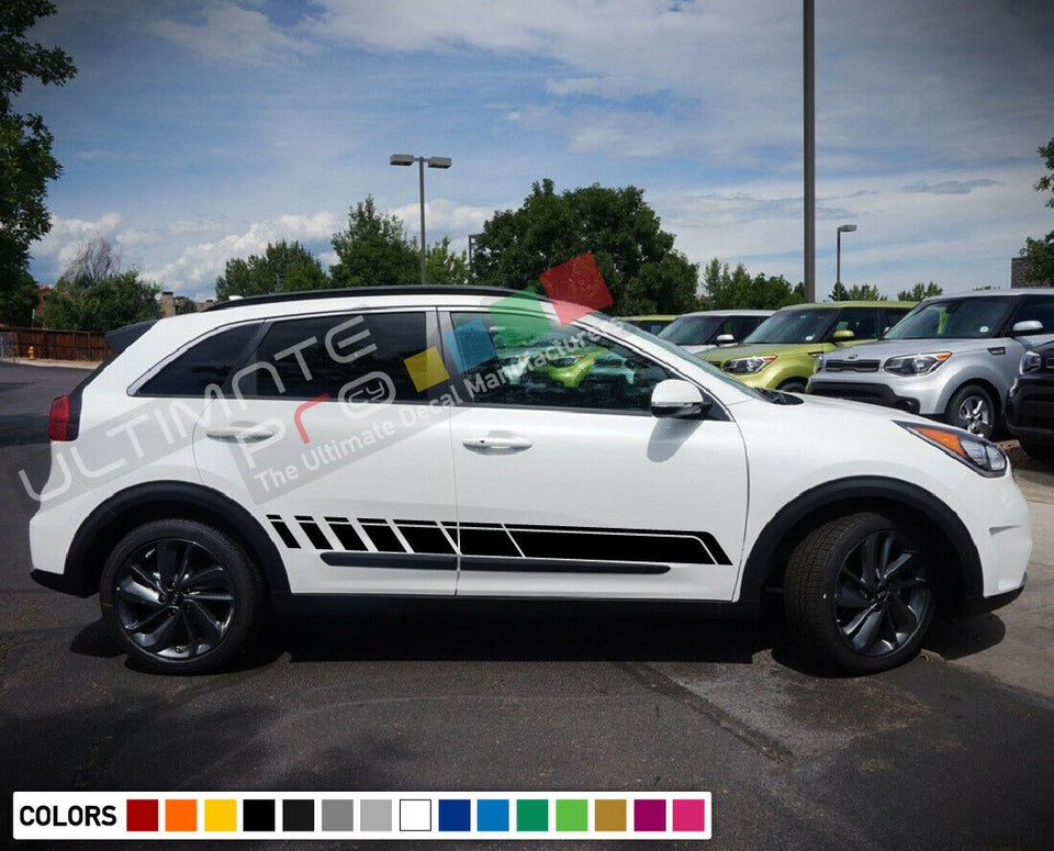Sticker Decal Side Door Stripe for KIA Niro Mirror Molding Guard Sport mirror