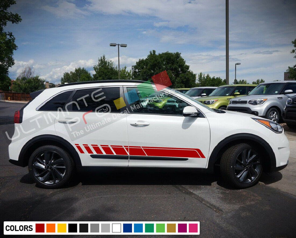 Sticker Decal Side Door Stripe for KIA Niro Mirror Molding Guard Sport mirror