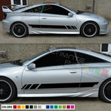 Sticker Decal Side Door Stripe Ki for Toyota Celica GT-S Sport LED Lights Bumper