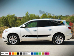 Sticker Decal Side Door Stripes for Buick Enclave Roof Rack Bike Sport 2015 2019