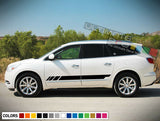 Sticker Decal Side Door Stripes for Buick Enclave Roof Rack Bike Sport 2015 2019