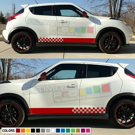 Sticker Decal side stripe for Nissan Juke 2011 2012 2013 2014 2015 2016 mirror