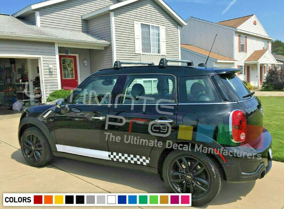 Sticker Decal Stripe Body Kit for Mini Countryman R60 Cooper Chrome LCI scratch