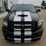 Sticker Decal Stripe for Dodge Ram viper Hood Visor srt-10 2004 arm Guard mirror