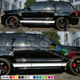 Sticker Decal Stripe for Jeep Grand Cherokee xenon carbon flare fender SRT8 yj