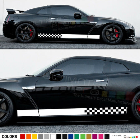 Sticker Decal stripe for Nissan GTR R35 SKYLINE 2007 2008 2009 2010 2011 2012