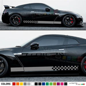 Sticker Decal stripe for Nissan GTR R35 SKYLINE 2013 2014 2015 2016 2017 2018