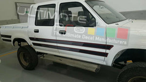 Sticker Decal stripe for Toyota Hilux mk2 mk3 1988 1989 1990 1991 1997 1995 1996