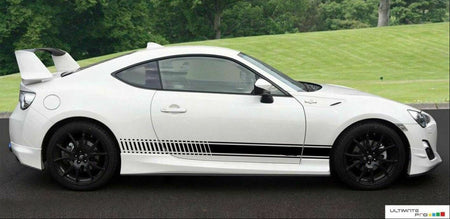 Sticker Decal Stripe Kit Carbon for Toyota FT GT 86 Tail Fog Light Exhaust Badge