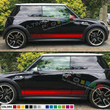 Sticker Decal Stripe Kit for Mini Cooper R50 R56 F55 Door Handle Trim Emblem 08