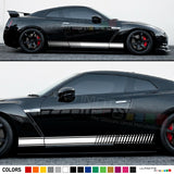 Sticker Decal Stripe Kit for Nissan GTR R35 Xenon Light Mirror Side Skirt Wing