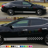 Sticker Decal stripe kit for Nissan Maxima spoiler light racing bonet skirt head