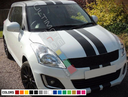 Sticker Decal Stripe Kit for Suzuki Swift S 3 Door Handle LED Light Tail Front