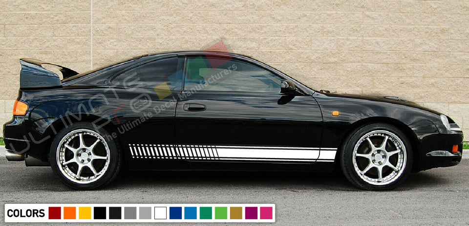 Sticker Decal Stripe Kit for Toyota Celica ZZT231 GT-S LED Xenon Headlights Wing