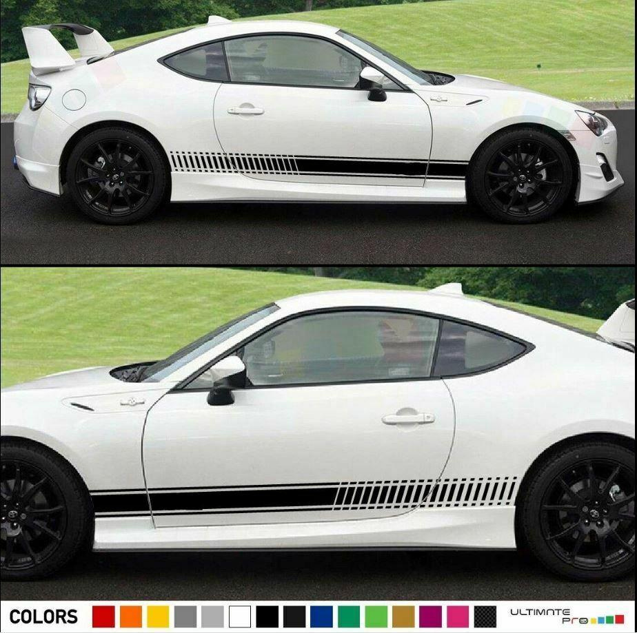 Sticker Decal Stripes for Toyota FT GT 86 Headlight Lamp Cover LED Handle Wing