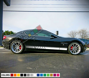 Sticker Decal Stripes Kit for Maserati Granturismo Light LED Roof Bumper Xenon