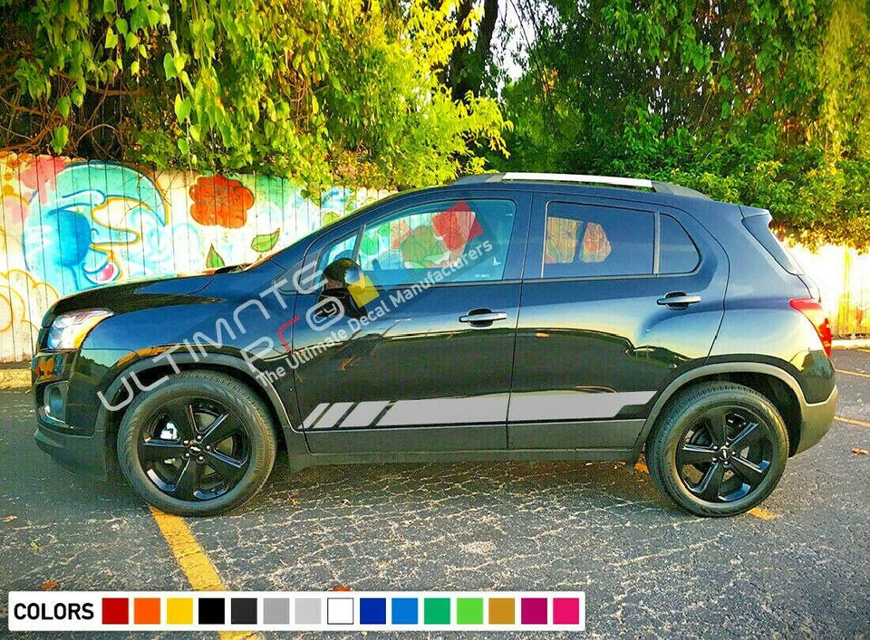 Sticker Decal Vinyl for Chevrolet Trax Side Stripe Kit Sport suv 2011 2018 tune