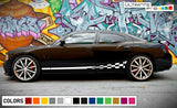 Sticker Decal Vinyl wavy flag Graphic Stripe for Dodge Charger SRT 2012 - 2023