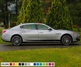 Sticker Decal Vinyl Side Door Stripes for Maserati Quattroporte Sport Wing Skirt