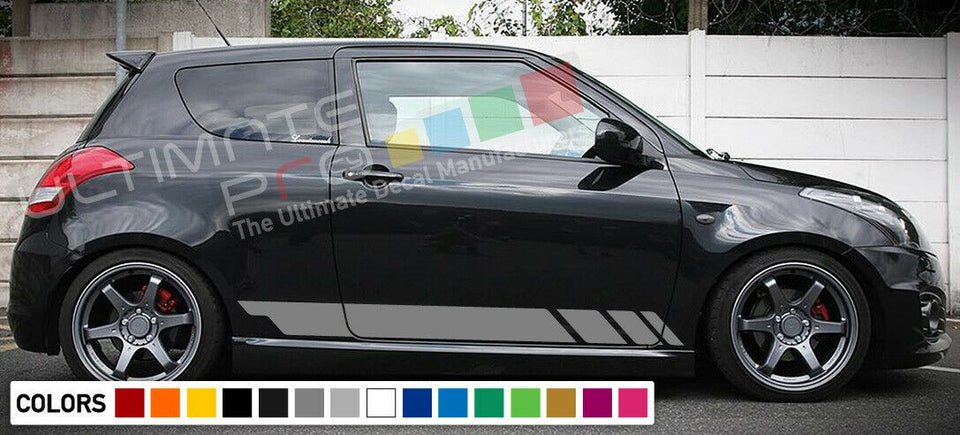 Sticker Decal Vinyl Side Door Stripes for Suzuki Swift Sport LED Light Handle