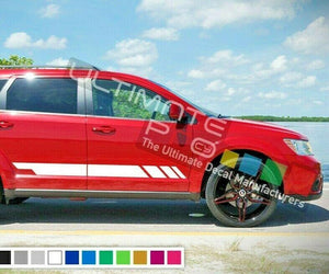 Sticker Decal Vinyl Sport Stripes for Dodge Journey bar side stripe