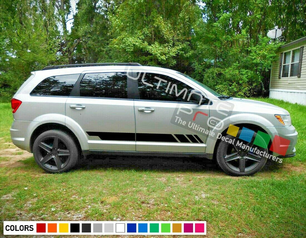 Sticker Decal Vinyl Sport Stripes for Dodge Journey bar side stripe