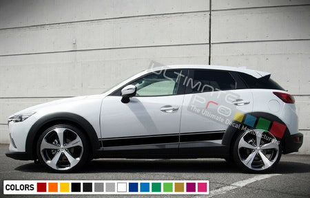 Sticker Decal Vinyl Stripe Body for Mazda CX3 Window Tint Flap Wax mat Light Led