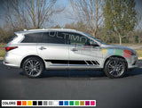 Sticker Decal Vinyl Stripe Body Kit for Infiniti QX60 Window Tint Mud Flap Wax