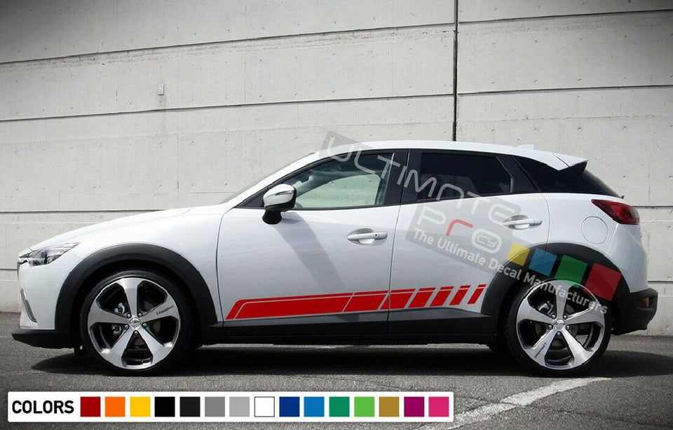 Sticker Graphic Decal Stripe Body Kit for Mazda CX3 Light Fender Roof Rack Suv