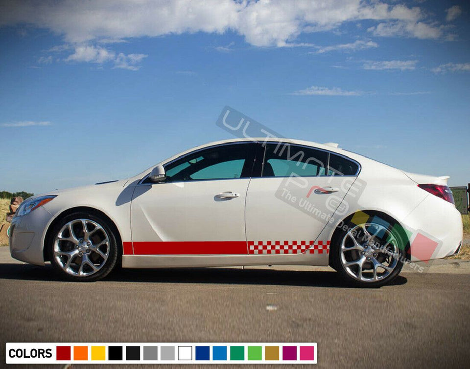 Sticker Graphic Decal Stripe for Buick Regal 2018 sport Lamp Light Skirt Spoiler