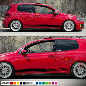 Sticker Graphic Decal Stripe Kit for Volkswagen VW Golf GTI R TSI MK6 2008-2014