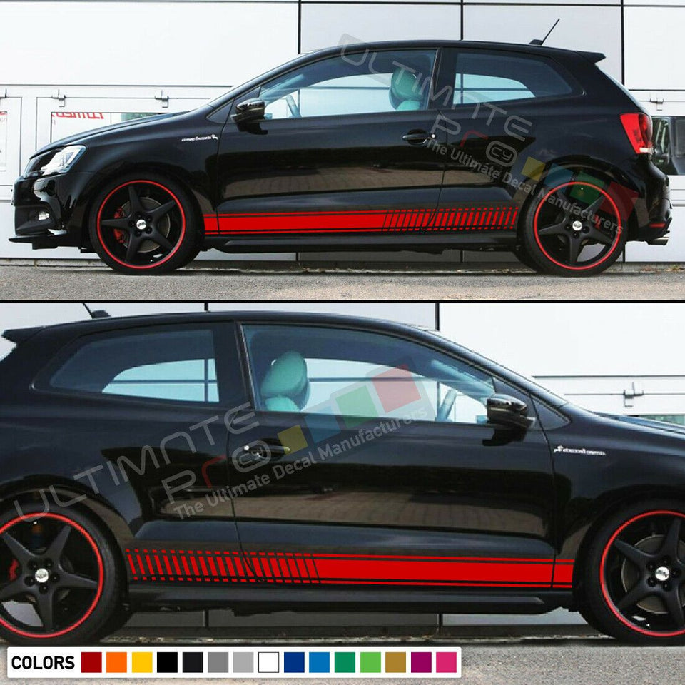 Sticker Graphic Decal Stripe Kit for Volkswagen VW polo 1992 1993 1994 1995 1996