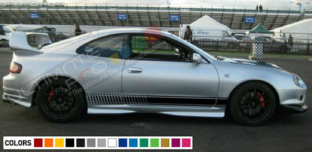 Sticker Graphic Rally Stripes for Toyota Celica GT4 GT-Four Spoiler 1998 1999 00