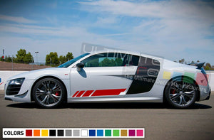 Sticker Graphic Stripe Kit for Audi R8 Bumper Cover 2012 2013 2014 2015 2019 lip