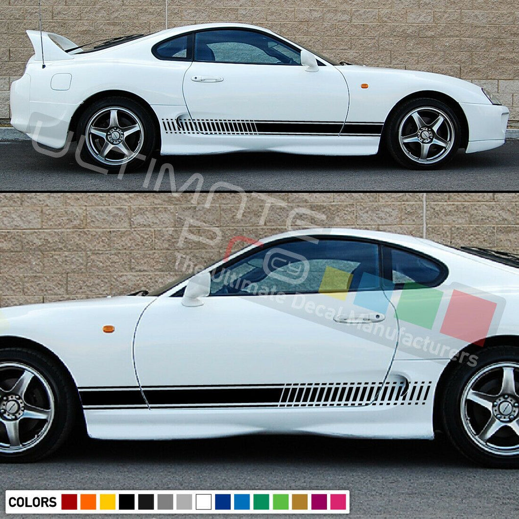 Sticker Graphic Stripe Kit for Toyota Supra 1998 1999 2000 2001 2002 Lip Spoiler