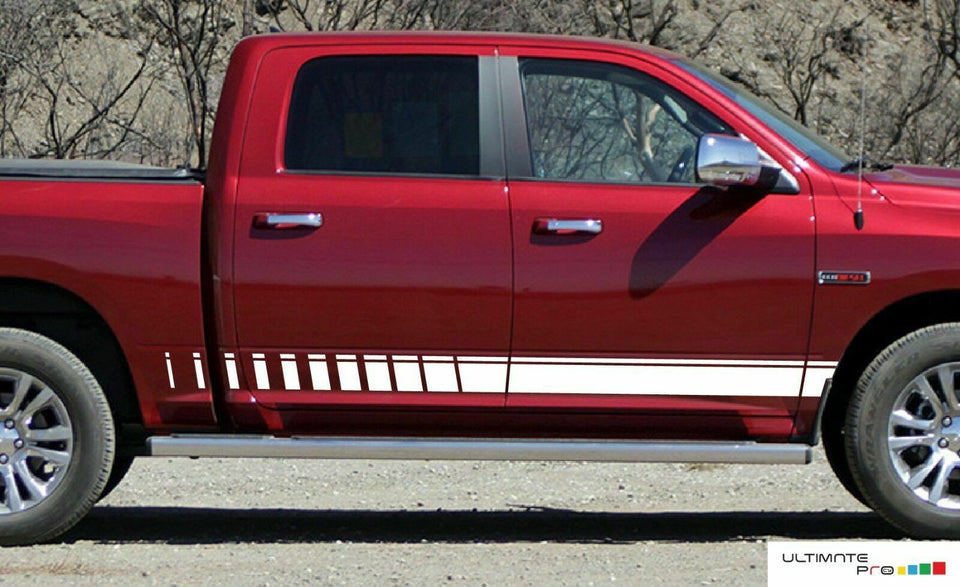 Sticker kit for Chevrolet Silverado Cover bumper tail seat truck bed stripe arm