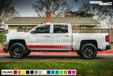 Sticker kit for Chevrolet Silverado high country fender tail bumper chrome trim