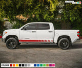 Sticker Side Stripe for Toyota Tundra 2009 2011 2010 Rock Warrior grill bar grip